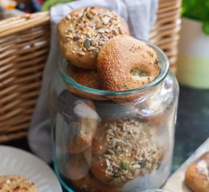 Mini Mixed Bagels